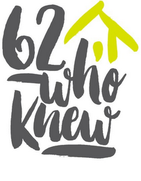 62 WHO KNEW logo