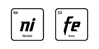 64 NI NICKEL 33 FE IRON logo