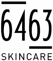 6463 SKINCARE logo