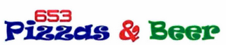 653 PIZZAS & BEER logo