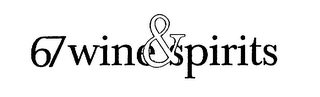 67 WINES & SPIRITS logo