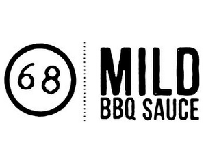 68 MILD BBQ SAUCE logo
