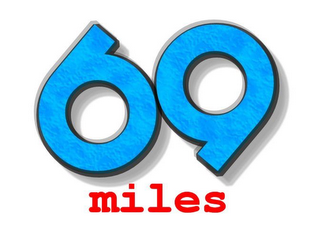69 MILES logo