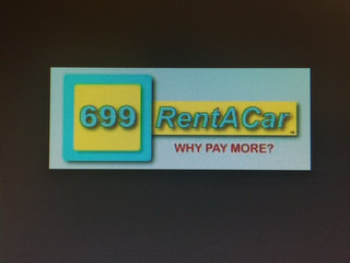 699RENTACAR  WHY PAY MORE? logo