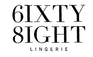 6IXTY 8IGHT LINGERIE logo