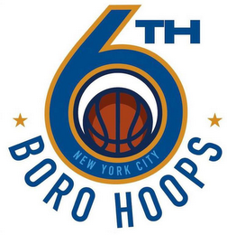 6TH BORO HOOPS NEW YORK CITY logo