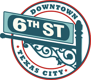 6TH STREET DOWNTOWN TEXAS CITY logo