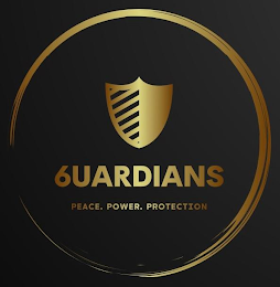 6UARDIANS PEACE. POWER. PROTECTION logo