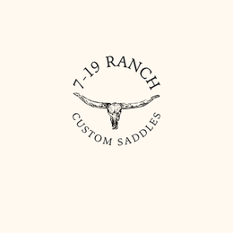 7-19 RANCH CUSTOM SADDLES logo