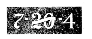 7-20-4 logo