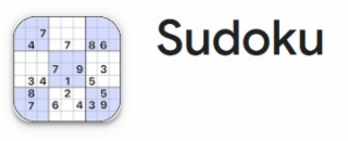 7 4 7 8 6 7 9 3 3 4 1 5 8 2 5 7 6 4 3 9 SUDOKU logo