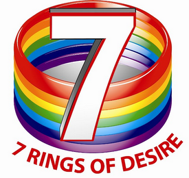 7 7 RINGS OF DESIRE logo