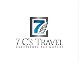 7 7C'S TRAVEL EXPERIENCE THE WORLD! logo