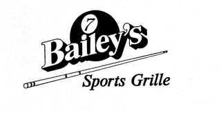 7 BAILEY'S SPORTS GRILLE logo