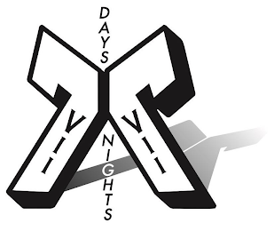 7 DAYS AND 7 NIGHTS VII VII logo
