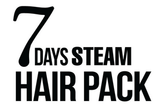 7 DAYS STEAM HAIR PACK logo