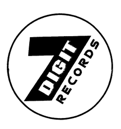 7 DIGIT RECORDS logo