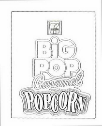 7-ELEVEN BIG POP CARMEL POPCORN logo