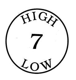 7 HIGH LOW logo