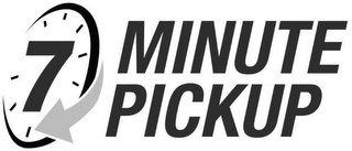 7 MINUTE PICKUP logo