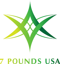 7 POUNDS USA logo