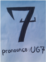7 PRONOUNCE: UG7 logo