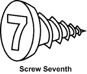 7 SCREW SEVENTH logo