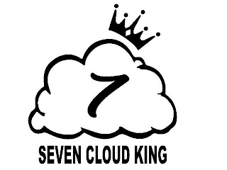 7 SEVEN CLOUD KING logo