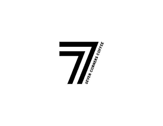 7 SEVEN CORNERS COFFEE logo