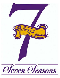 7 SEVEN SEASONS KING OF ALL SEASONS logo