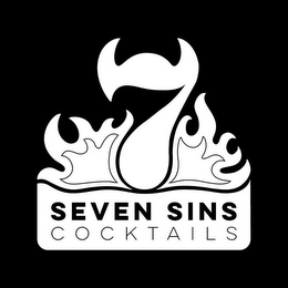 7 SEVEN SINS COCKTAILS logo