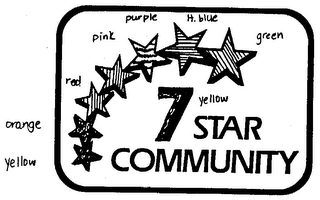 7 STAR COMMUNITY logo
