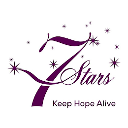7 STARS KEEP HOPE ALIVE logo