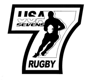 7 USA SEVENS 7 RUGBY logo