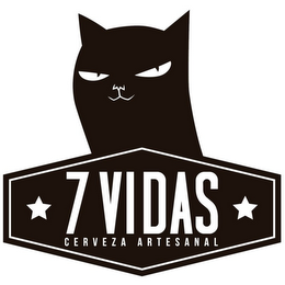 7 VIDAS CERVEZA ARTESANAL logo