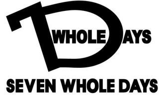 7 WHOLE DAYS  SEVEN WHOLE DAYS logo