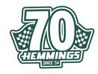 70 HEMMINGS SINCE '54 logo