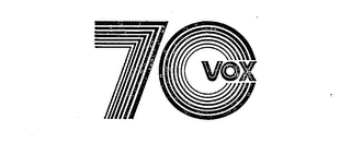 70 VOX logo
