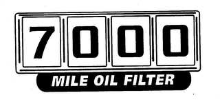 7000 MILE OIL FILTER logo