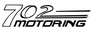 702 MOTORING logo