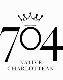 704 NATIVE CHARLOTTEAN logo