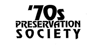 '70S PRESERVATION SOCIETY logo