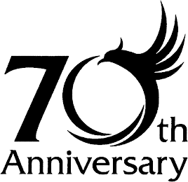 70TH ANNIVERSARY logo