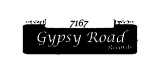 7167 GYPSY ROAD RECORDS logo