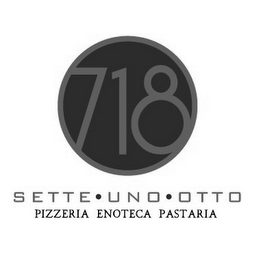 718 SETTE · UNO · OTTO PIZZERIA ENOTECA PASTARIA logo