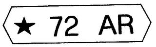 72 AR logo