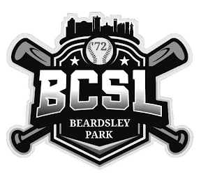 '72 BCSL BEARDSLEY PARK logo