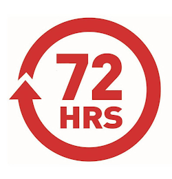 72 HRS logo