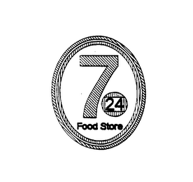 724 FOOD STORE logo