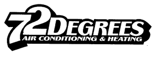 72DEGREES AIR CONDITIONING & HEATING logo